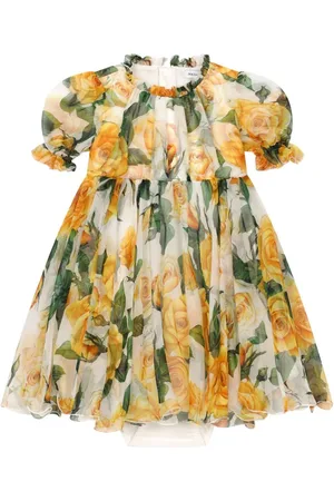 Dolce & Gabbana Vestido con estampado Rose