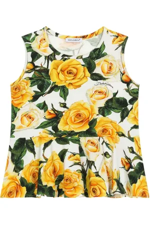 Dolce & Gabbana Blusa con estampado de rosas
