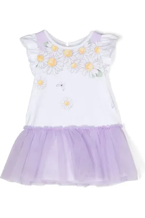 MONNALISA Vestido con motivo floral