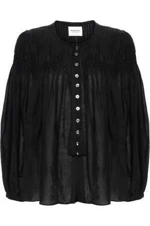 Marant Etoile Blusa Abadi plisada