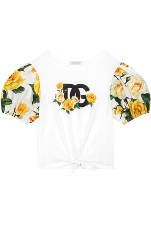 Dolce & Gabbana Camiseta con motivo de rosas