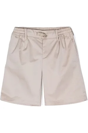 Dolce & Gabbana Bermudas chino con placa del logo