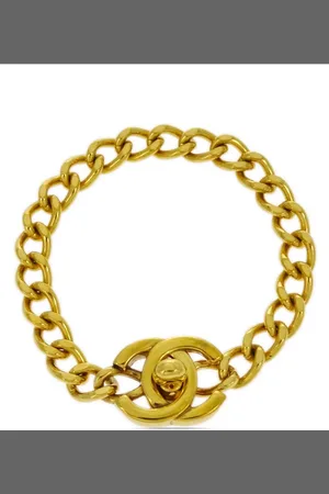 CHANEL Pulsera con cierre giratorio CC 1997