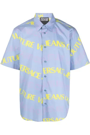 VERSACE Camisa con logo estampado