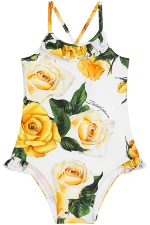 Dolce & Gabbana Bañador con estampado de rosas