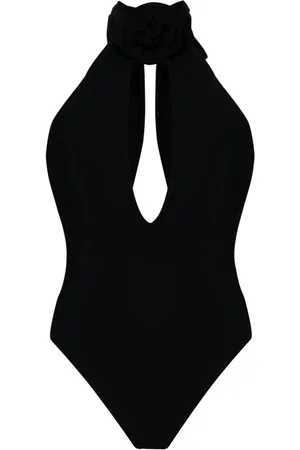MAGDA BUTRYM Bañador con aplique floral