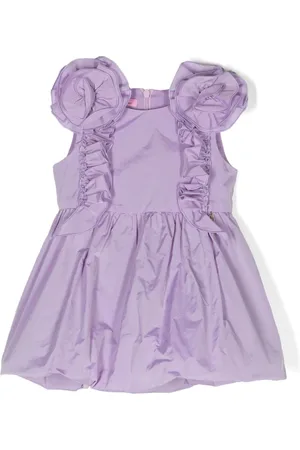 MISS BLUMARINE Vestido con aplique floral
