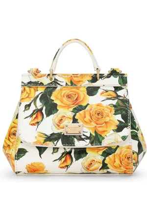 Dolce & Gabbana Bolso Mini Sicily con estampado floral