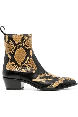 Bally Botines Vegas con estampado de piel de pitón