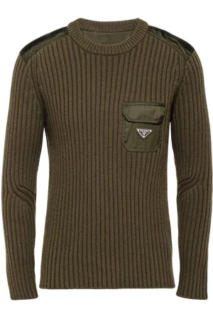 Prada Jersey con aplique del logo