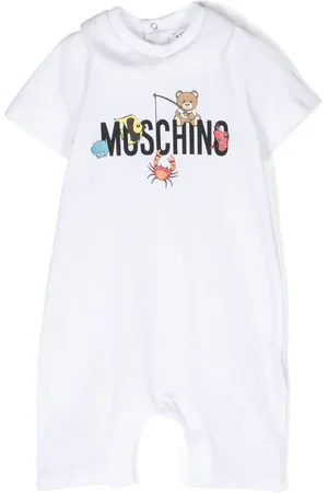 Moschino Pelele con logo estampado
