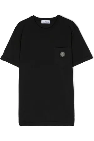 Stone Island Camiseta con parche Compass