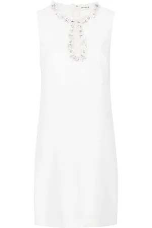 P.A.R.O.S.H. Vestido corto Puppy con detalle de cristales