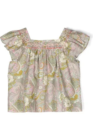 BONPOINT Blusa con estampado floral