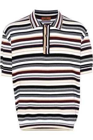 Missoni Polo de punto a rayas