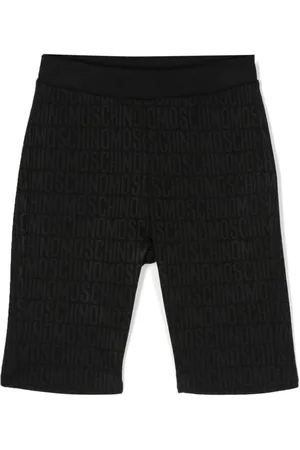 Moschino Pantalones cortos con logo en jacquard