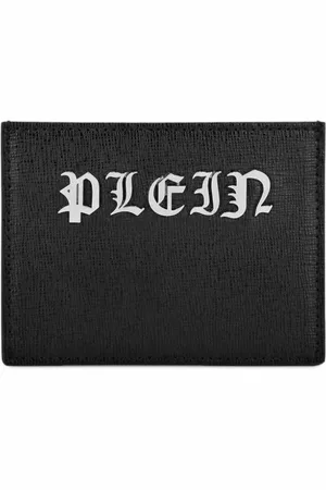 Philipp Plein Tarjetero con placa del monograma