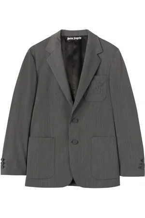 Palm Angels Blazer con logo bordado