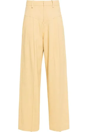 Isabel Marant Pantalones rectos lisos