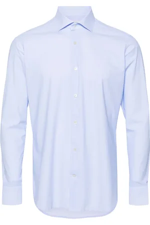 Tintoria Mattei Camisa a cuadros pequeños