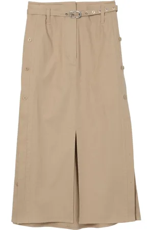 3.1 Phillip Lim Falda midi con cinturón