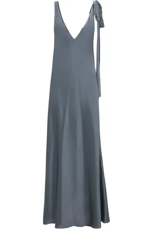 J.W.Anderson Vestido largo con cierre de lazo
