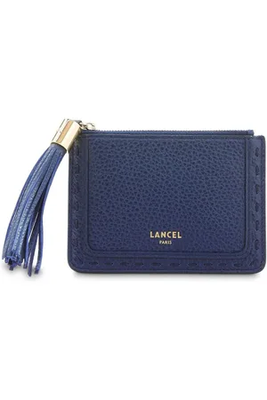 LANCEL Tarjetero con sello del logo