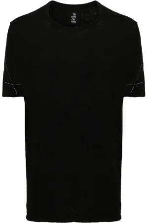 THOM KROM Camiseta con costuras decorativas