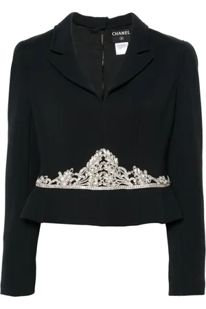 CHANEL Blazer con hombreras 2002
