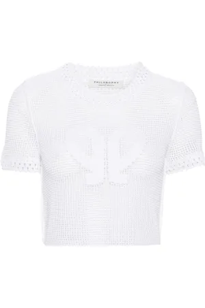 Serafini Top corto de macramé