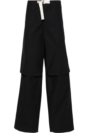Jil Sander Pantalones holgados con cinturón