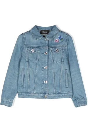 VERSACE Chaqueta vaquera Blossom