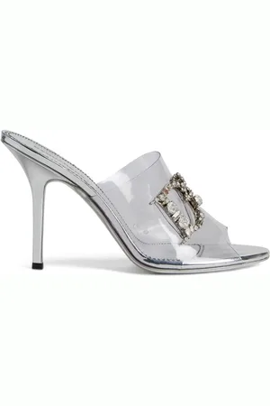 Dsquared2 Mules con detalles de cristales