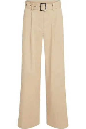 Karl Lagerfeld Pantalones anchos de talle alto