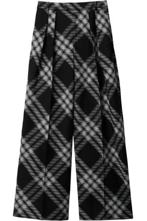 Burberry Pantalones con motivo Vintage Check