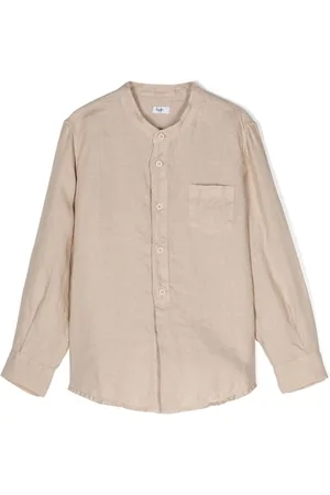Il gufo Camisa con cuello mao