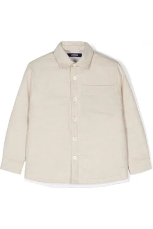 Jacquemus Camisa con logo bordado