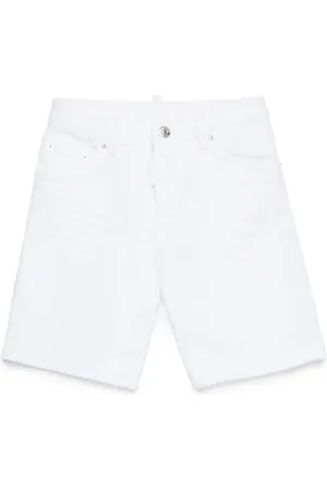 Dsquared2 Pantalones vaqueros cortos de talle medio
