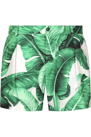 Dolce & Gabbana Bañador con estampado Banana Leaf