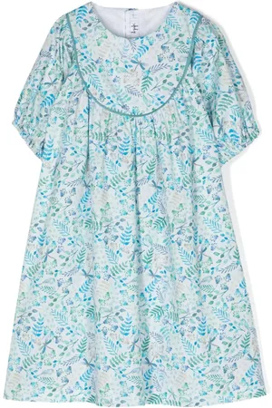 Il gufo Vestido con estampado floral