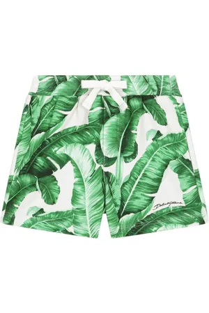 Dolce & Gabbana Bermudas con hojas estampadas