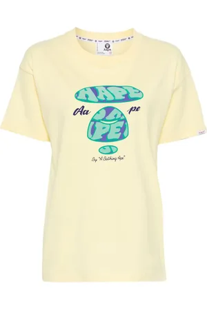 A Bathing Ape Camiseta con logo estampado