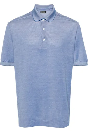 Ermenegildo Zegna Polo con efecto de mezcla