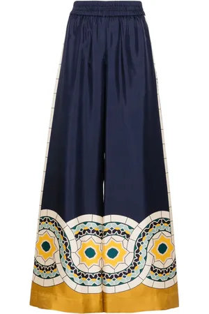 La DoubleJ Pantalones palazzo de talle alto