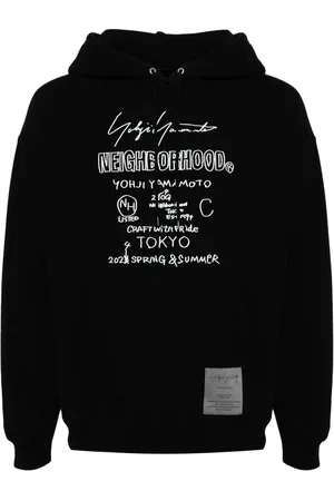 YOHJI YAMAMOTO Sudadera con capucha y logo