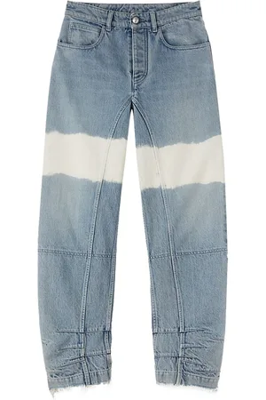 Jil Sander Vaqueros con diseño colour block