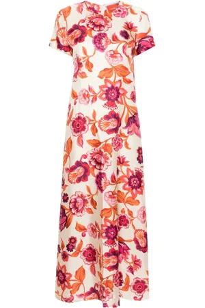 La DoubleJ Vestido con estampado floral