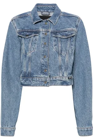 ROTATE Chaqueta vaquera con parche del logo