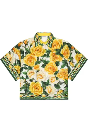 Dolce & Gabbana Camisa con estampado Rose