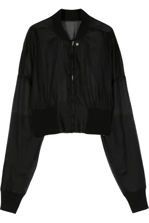 Rick Owens Chaqueta bomber Flight semitranslúcida